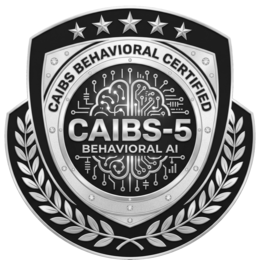 CAIBS BEHAVIORAL CERTIFIED CAIBS-5 BEHAVIORAL AI trademark
