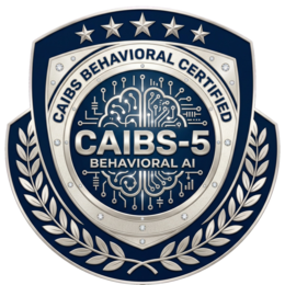 CAIBS BEHAVIORAL CERTIFIED CAIBS-5 BEHAVIORAL AI trademark