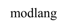 MODLANG trademark