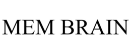 MEM BRAIN trademark