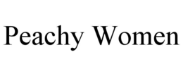 PEACHY WOMEN trademark