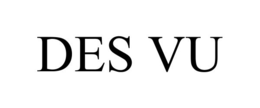 DES VU trademark