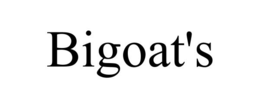 BIGOAT'S trademark