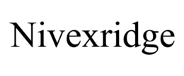 NIVEXRIDGE trademark