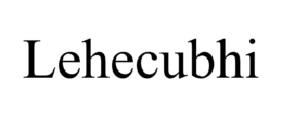 LEHECUBHI trademark