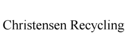 CHRISTENSEN RECYCLING trademark