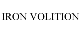 IRON VOLITION trademark