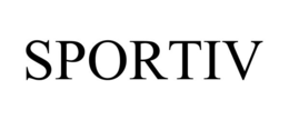 SPORTIV trademark