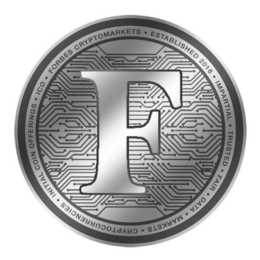 F FORBES CRYPTOMARKETS · ESTABLISHED 2018 · IMPARTIAL · TRUSTED · FAIR · DATA · MARKETS · CRYPTOCURRENCIES · INITIAL COIN OFFERINGS · ICO trademark