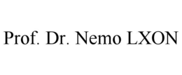 PROF. DR. NEMO LXON trademark