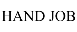 HAND JOB trademark