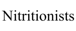 NITRITIONISTS trademark