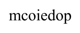 MCOIEDOP trademark