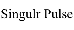 SINGULR PULSE trademark