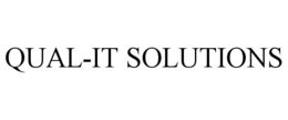 QUAL-IT SOLUTIONS trademark