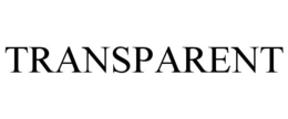 TRANSPARENT trademark