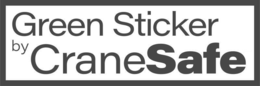 GREEN STICKER BY CRANESAFE trademark