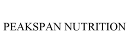 PEAKSPAN NUTRITION trademark