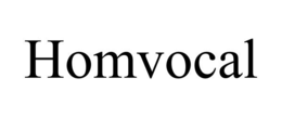 HOMVOCAL trademark