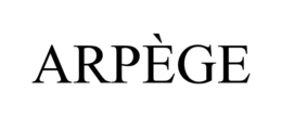 ARPÈGE trademark