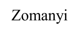 ZOMANYI trademark