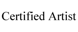 CERTIFIED ARTIST trademark