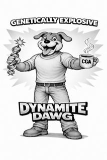 GENETICALLY EXPLOSIVE DYNAMITE DAWG CGA (CHLORAGENIC ACID) trademark