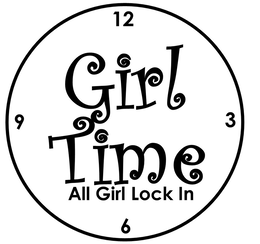 GIRL TIME ALL GIRL LOCK IN 12 3 6 9 trademark