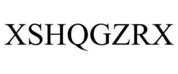 XSHQGZRX trademark