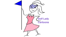 GOLF LADY CARTOONS trademark