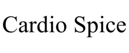CARDIO SPICE trademark
