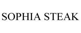 SOPHIA STEAK trademark