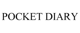 POCKET DIARY trademark