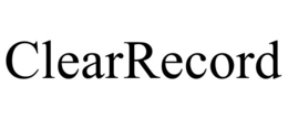 CLEARRECORD trademark