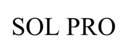 SOL PRO trademark