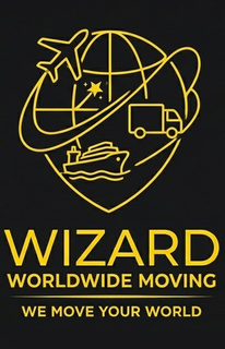 WIZARD WORLDWIDE MOVING, WE MOVE YOUR WORLD trademark