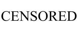 CENSORED trademark