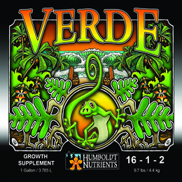 VERDE GROWTH SUPPLEMENT HUMBOLDT NUTRIENTS 16 - 1 - 2 trademark