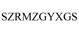SZRMZGYXGS trademark