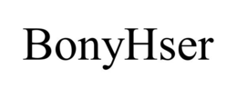 BONYHSER trademark