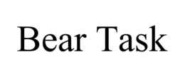 BEAR TASK trademark