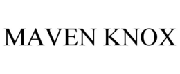 MAVEN KNOX trademark