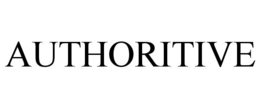 AUTHORITIVE trademark