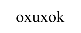 OXUXOK trademark