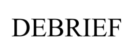 DEBRIEF trademark