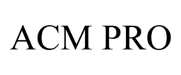 ACM PRO trademark