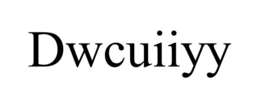 DWCUIIYY trademark