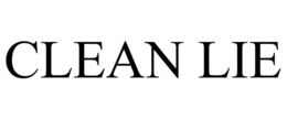 CLEAN LIE trademark