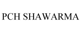 PCH SHAWARMA trademark