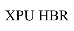 XPU HBR trademark